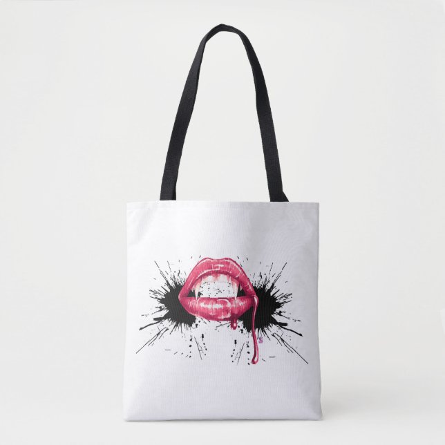 Tote Bag Fangs Splash (Devant)