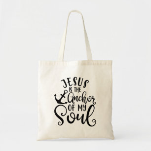 Tote Bag Fanny Christian Design Jesus Is The Anchor Of My S