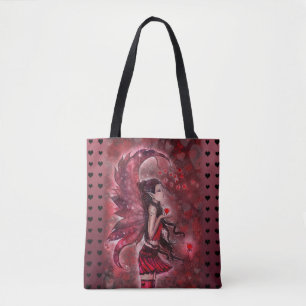 Tote Bag Fantaisie de coeurs Art féerique par Molly Harriso