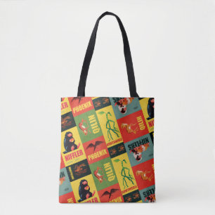 Tote Bag Fantastic Beasts Motif Vintage