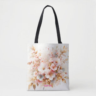 Tote Bag Fantastique Sakura Rose Pastel Mignon