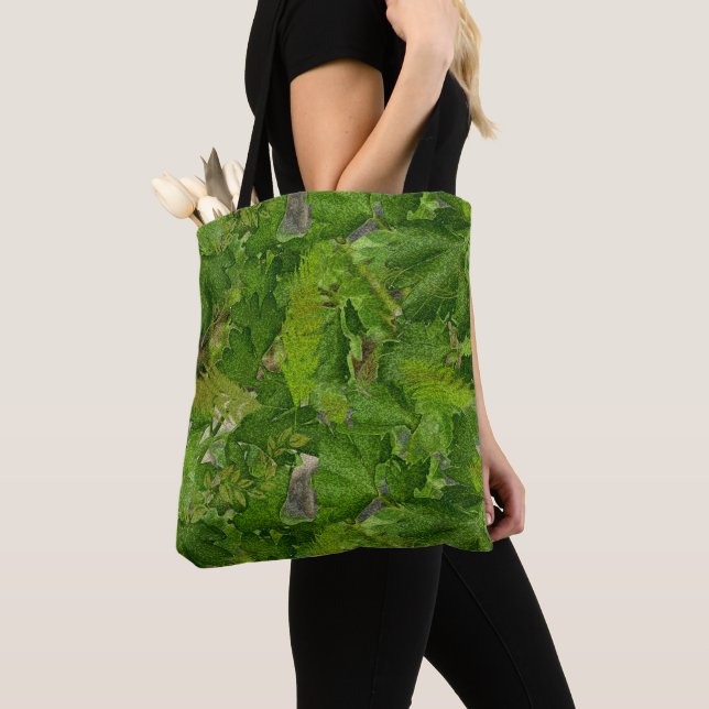 Tote Bag Fantasy Tropical Forest (De près)