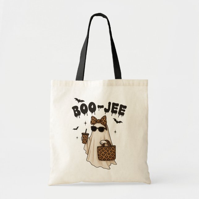 Tote Bag Fantôme de Halloween Boo-Jee  (Devant)