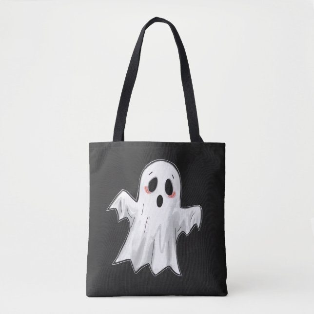 Tote Bag Fantôme éffrayant (Devant)