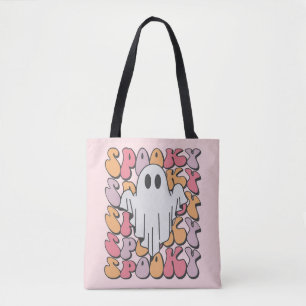 Tote Bag Fantôme rétro éffrayant