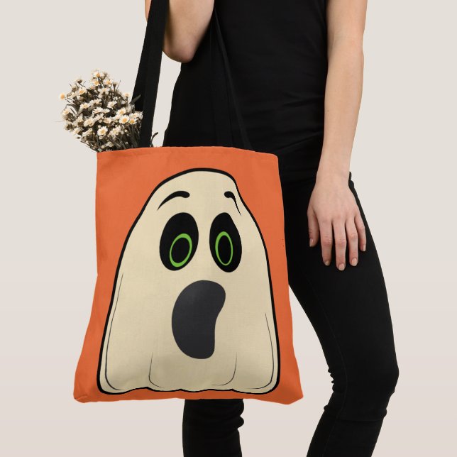 Tote Bag Fantôme vintage (De près)