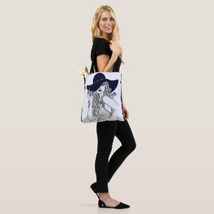 Tote Bag Fashion Girl Fourre-tout