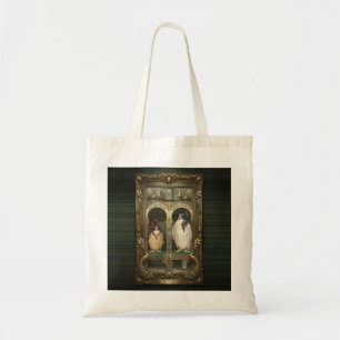 Tote Bag Faucon Art Nouveau - Oiseau de Proie Fauconnerie