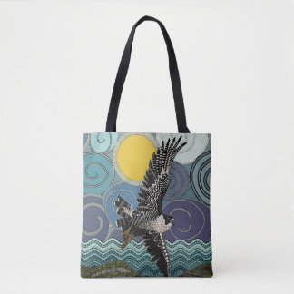 Tote Bag Faucon pèlerin de Cornouailles