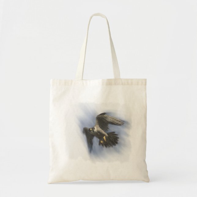Tote Bag Faucon pèlerin en vol (Devant)