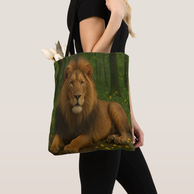 Tote Bag Faune du lion  (De près)