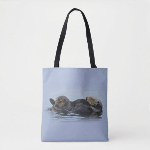 Tote Bag Faune fourre-tout, loutres de mer, espèce marine