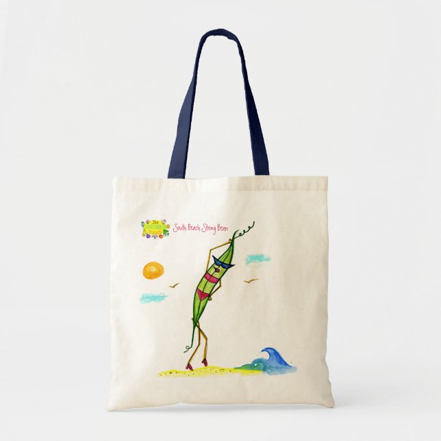 Tote Bag fauteuil poire de plage (Devant)