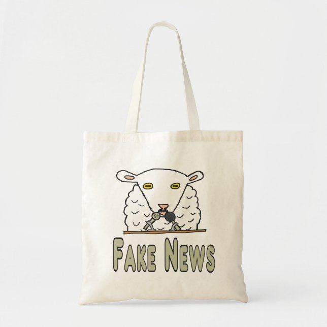 Tote Bag Faux News (Devant)