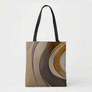 Tote Bag Faveur de Dieu Fourre-tout ou Corps croisé (Tan/Br