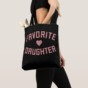 Tote Bag Favorite Fille Famille Réunion Dons Drôle