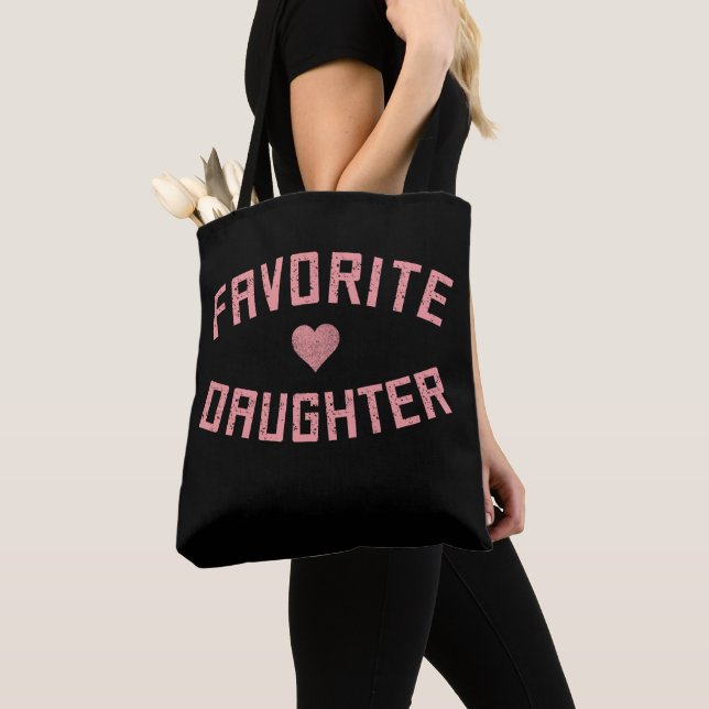 Tote Bag Favorite Fille Famille Réunion Dons Drôle (De près)