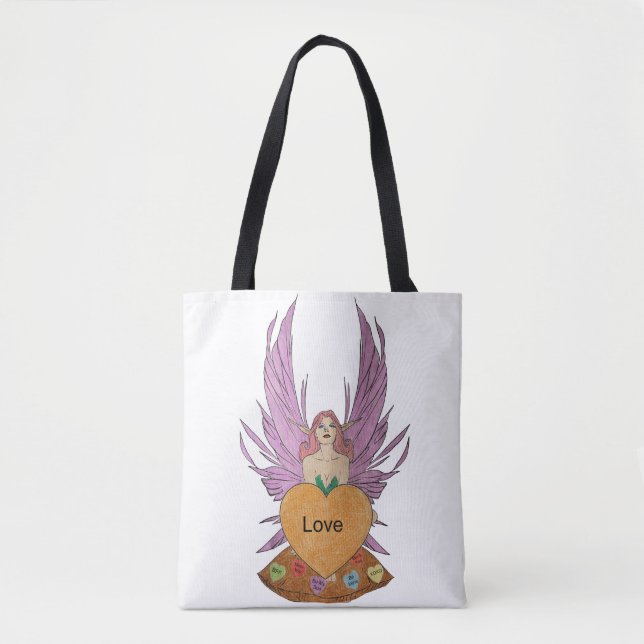 Tote Bag Fée de la Saint-Valentin (Devant)