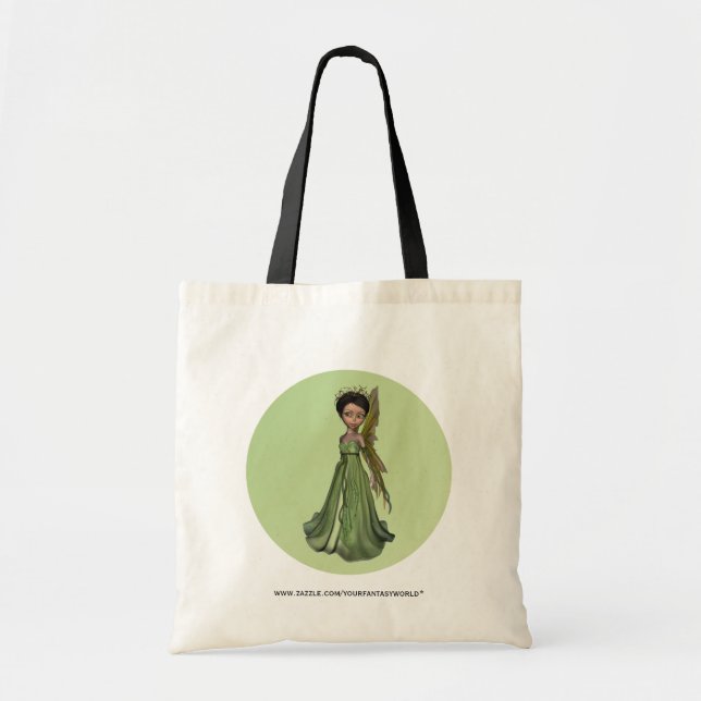 Tote Bag Fée verte (Devant)