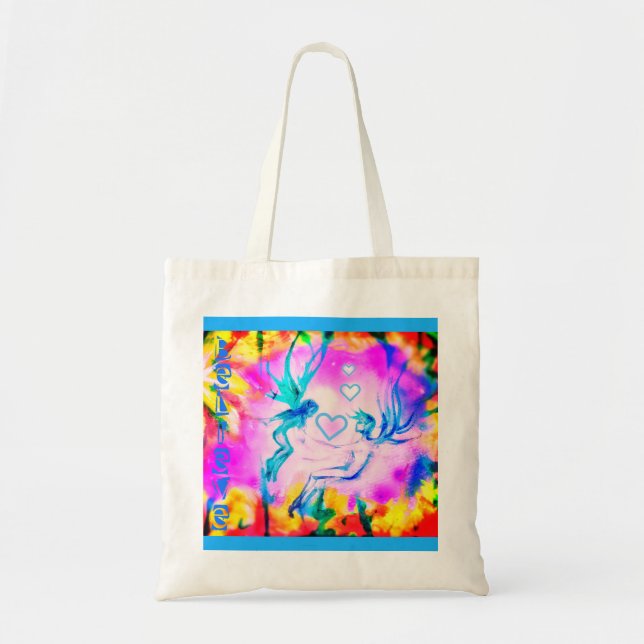 TOTE BAG FÉERIES FOURRE-TOUT D'AMOUREUX (Devant)
