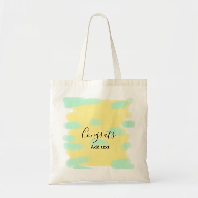 Tote Bag Félicitations minimales simples pour la remise des (Devant)