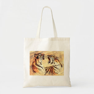 Tote Bag Féline de chat de tigre du Bengale Mammifère exoti