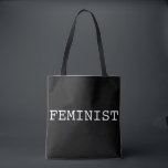 TOTE BAG FÉMINISTE<br><div class="desc">Les gens vous donneront certainement des conneries à propos de ce sac.</div>