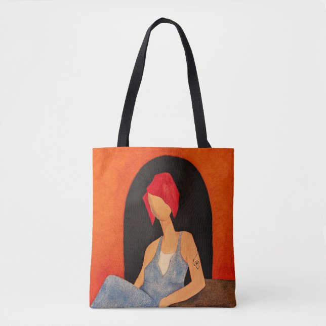 Tote Bag "Femme (87)" (Devant)