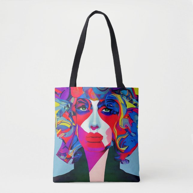 Tote Bag Femme Abstraite (Devant)