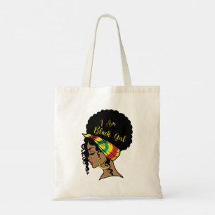 Tote Bag Femme Afro de la dix-neuvième fille noire