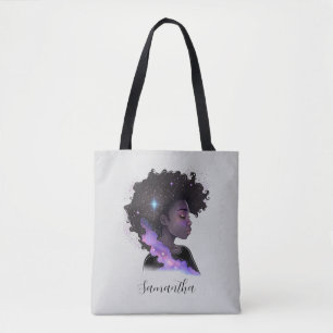 Tote Bag Femme Afro-étincelante