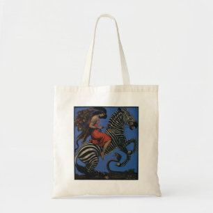 Tote Bag Femme Art Nouveau Zèbre Vintage Life 1922