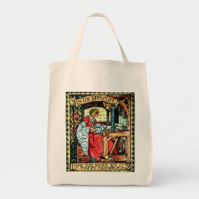 Tote Bag Femme au tissage (Devant)
