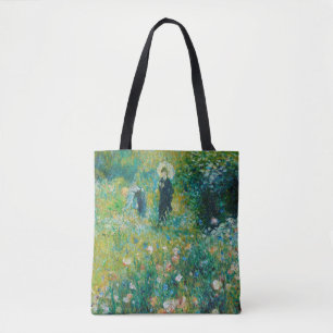 Tote Bag Femme avec Parasol, Jardin, Renoir
