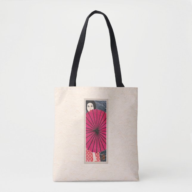 Tote Bag Femme avec Parasol Sturdy brossé Épaule en polyest (Devant)