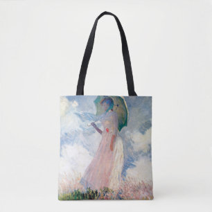 Tote Bag Femme avec un parasol, Claude Monet, 1886