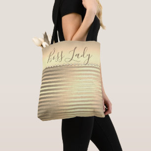 Tote Bag Femme Boss Gold Sleek