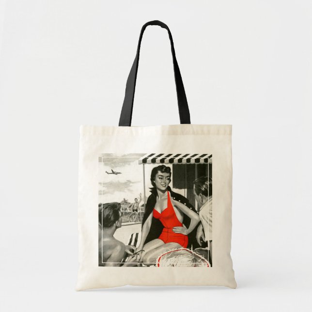 Tote Bag Femme chaude rouge