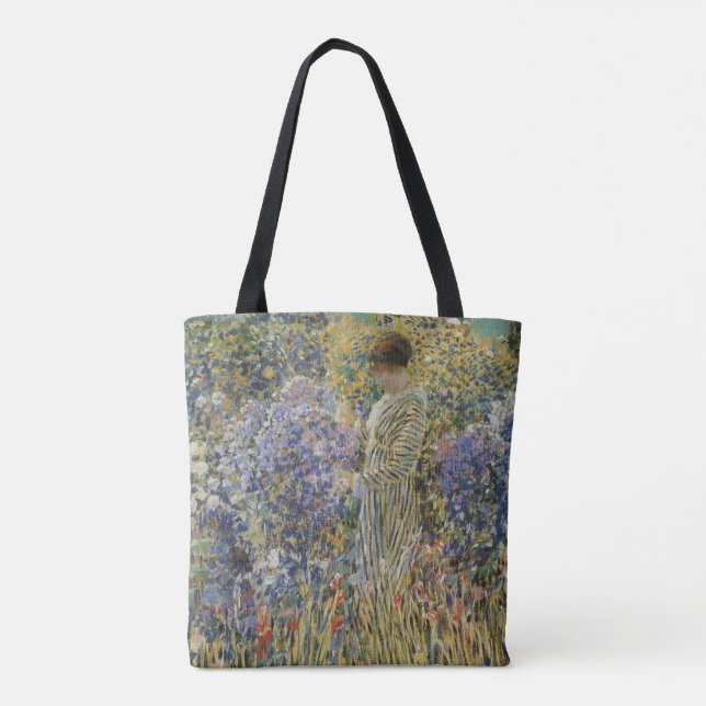 Tote Bag Femme dans un jardin de Frederick Frieseke, Beaux- (Dos)