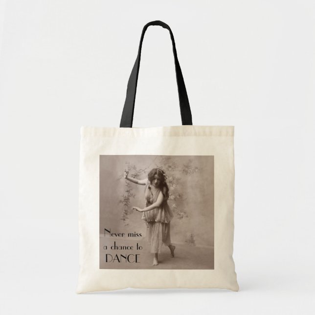 Tote Bag Femme de Bohême vintage (Devant)