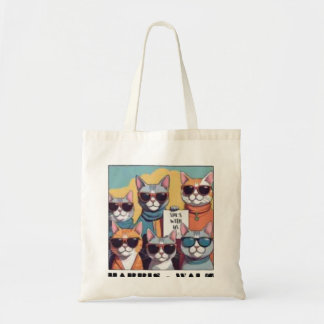 Tote Bag Femme de chat sans enfant dames de chat sans enfan