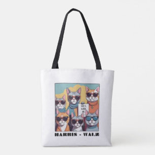 Tote Bag Femme de chat sans enfant dames de chat sans enfan