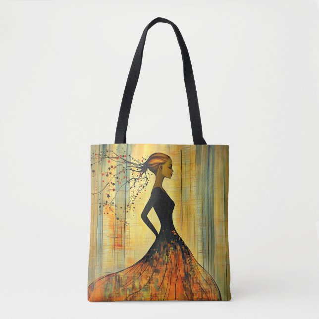 Tote Bag Femme de fantaisie moderne originale unique tendan (Devant)
