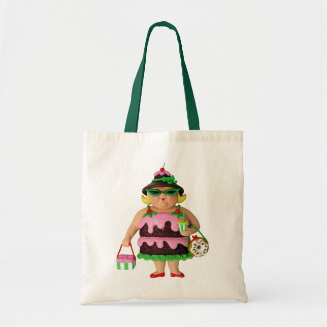 Tote Bag Femme de gâteau (Devant)