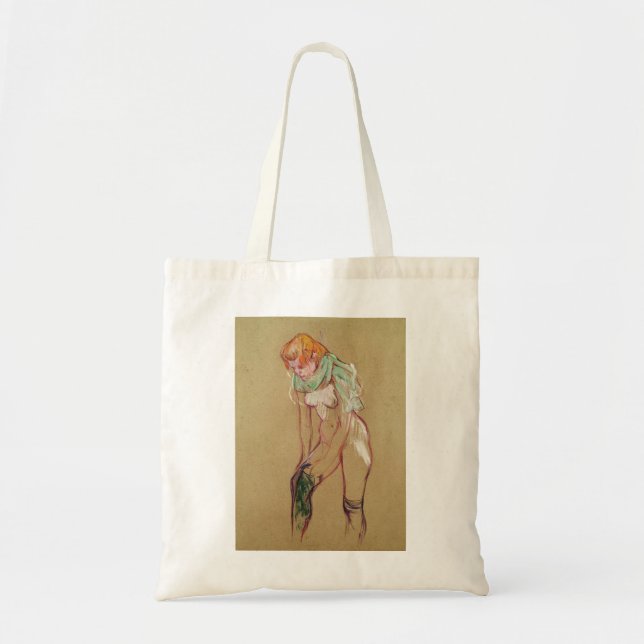 Tote Bag Femme de Henri De Toulouse-Lautrec | tirant vers (Devant)