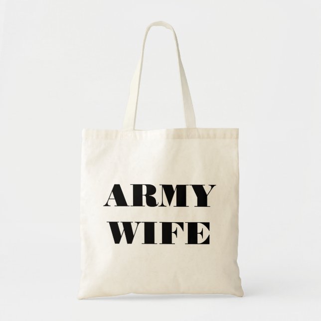 Tote Bag Femme de l'armée (Devant)