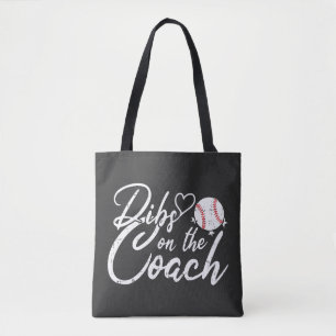 Tote Bag Femme de l'entraîneur de baseball, j'ai les droits