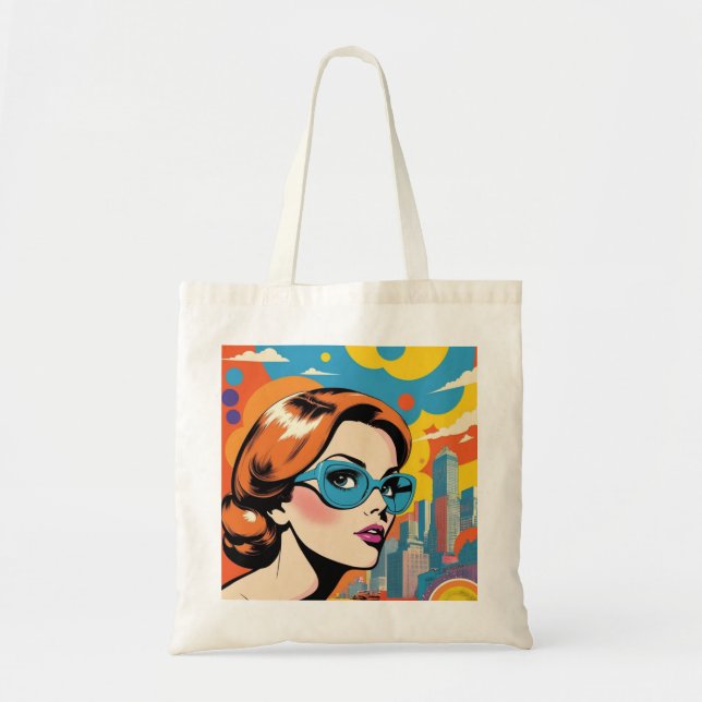 Tote Bag Femme des années 1980 (Devant)