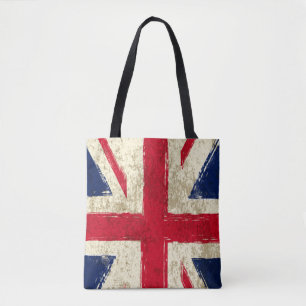 Tote bag femme. Drapeau Anglais
