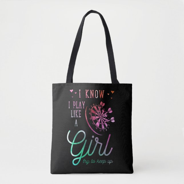 Tote Bag Femme en Dartboard de Dartboard (Devant)